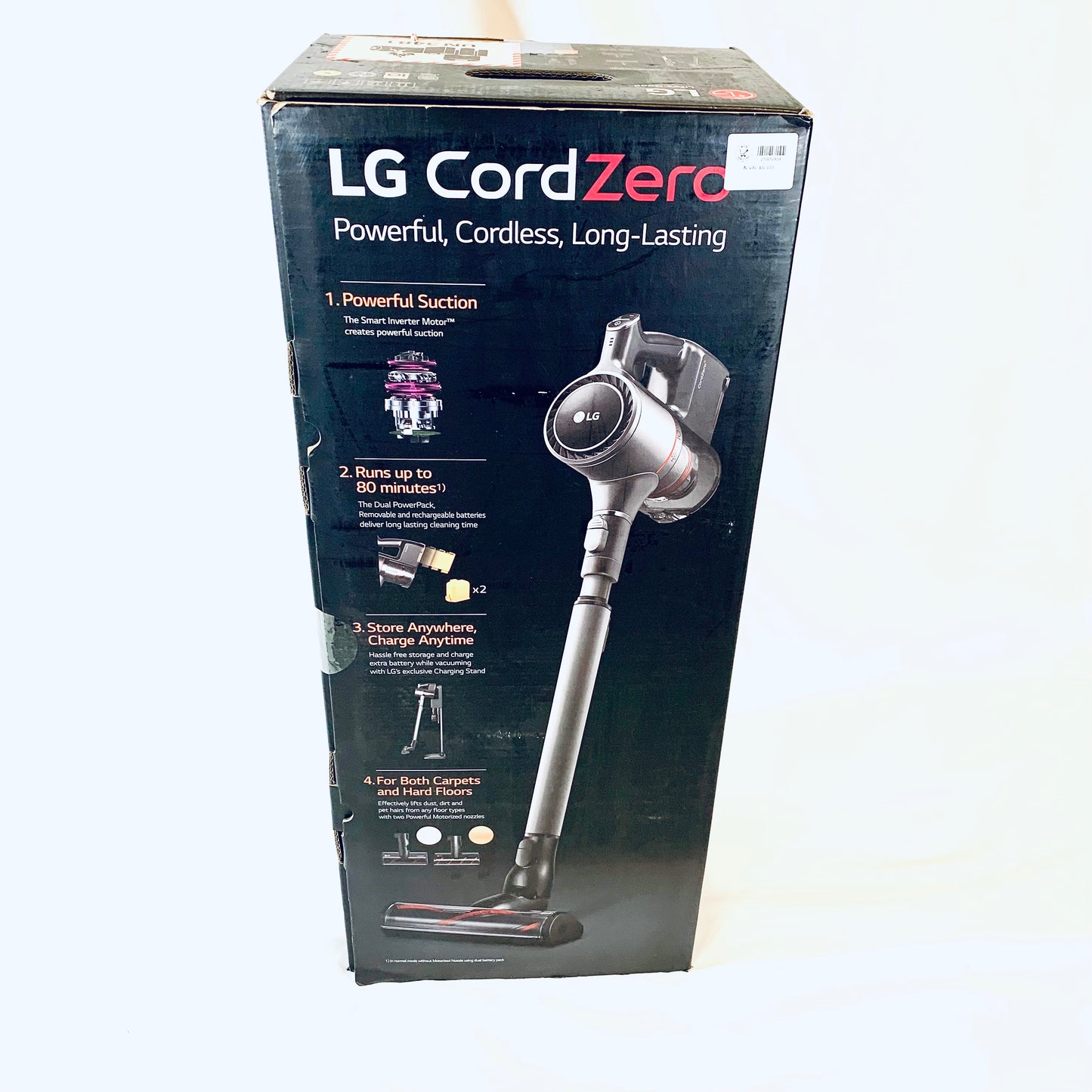 LG CordZero™ A9 Charge Plus Cordless Stick Vacuum – A906SM