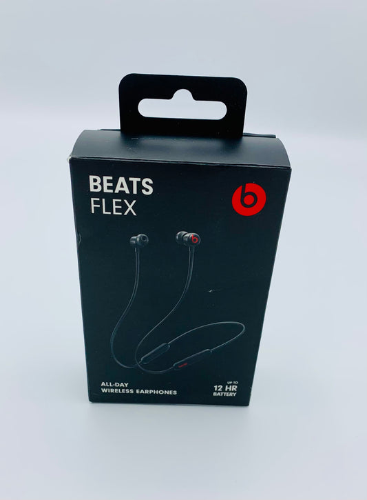 Beats Flex Wireless Earphones β Black (Model MYMC2LL/A)