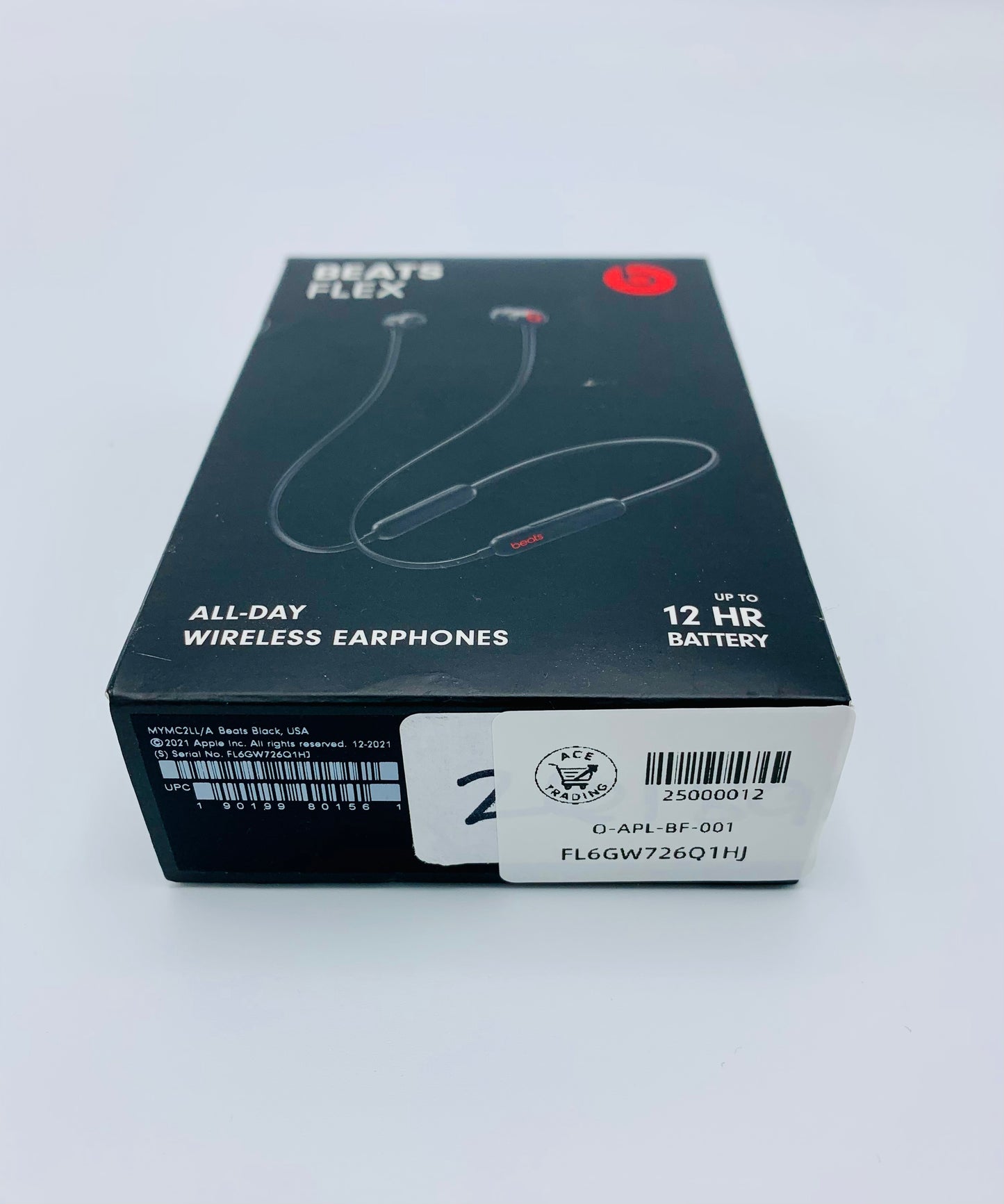 Beats Flex Wireless Earphones – Black (Model MYMC2LL/A)