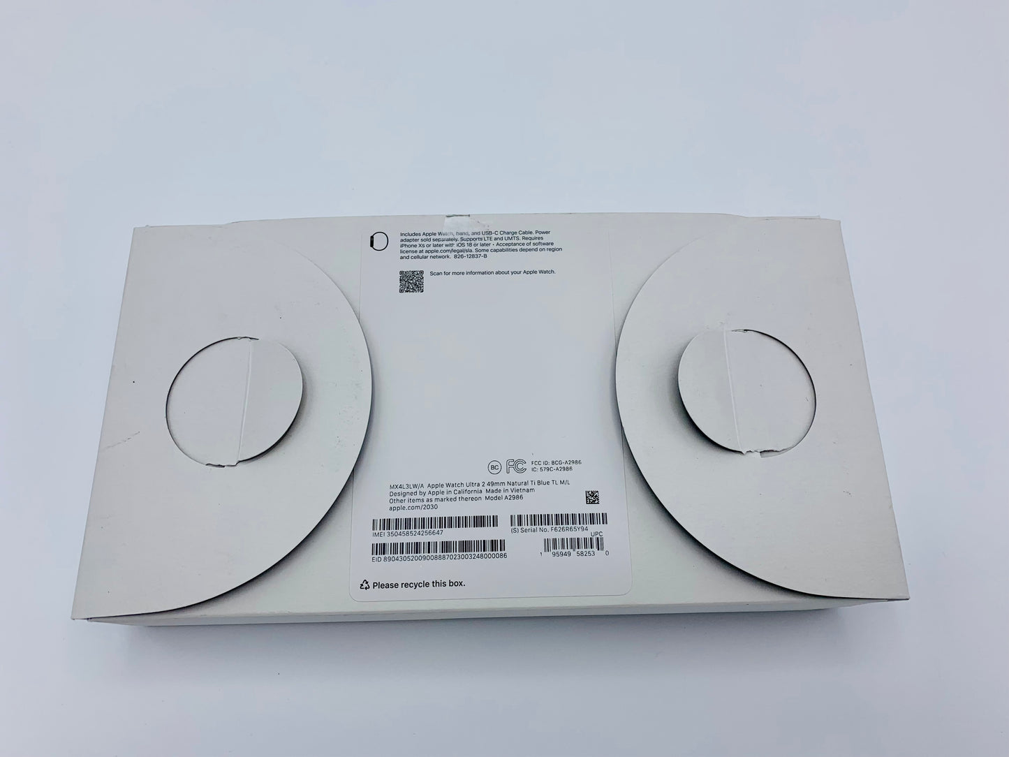 Apple Watch Ultra 2 (A2986, MX4L3LW/A)