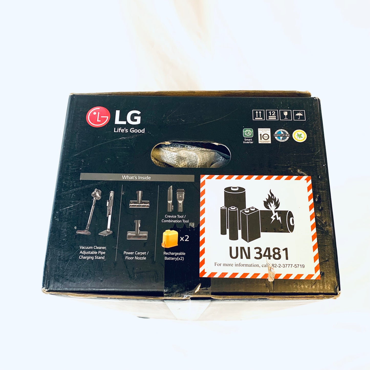 LG CordZero™ A9 Charge Plus Cordless Stick Vacuum – A906SM