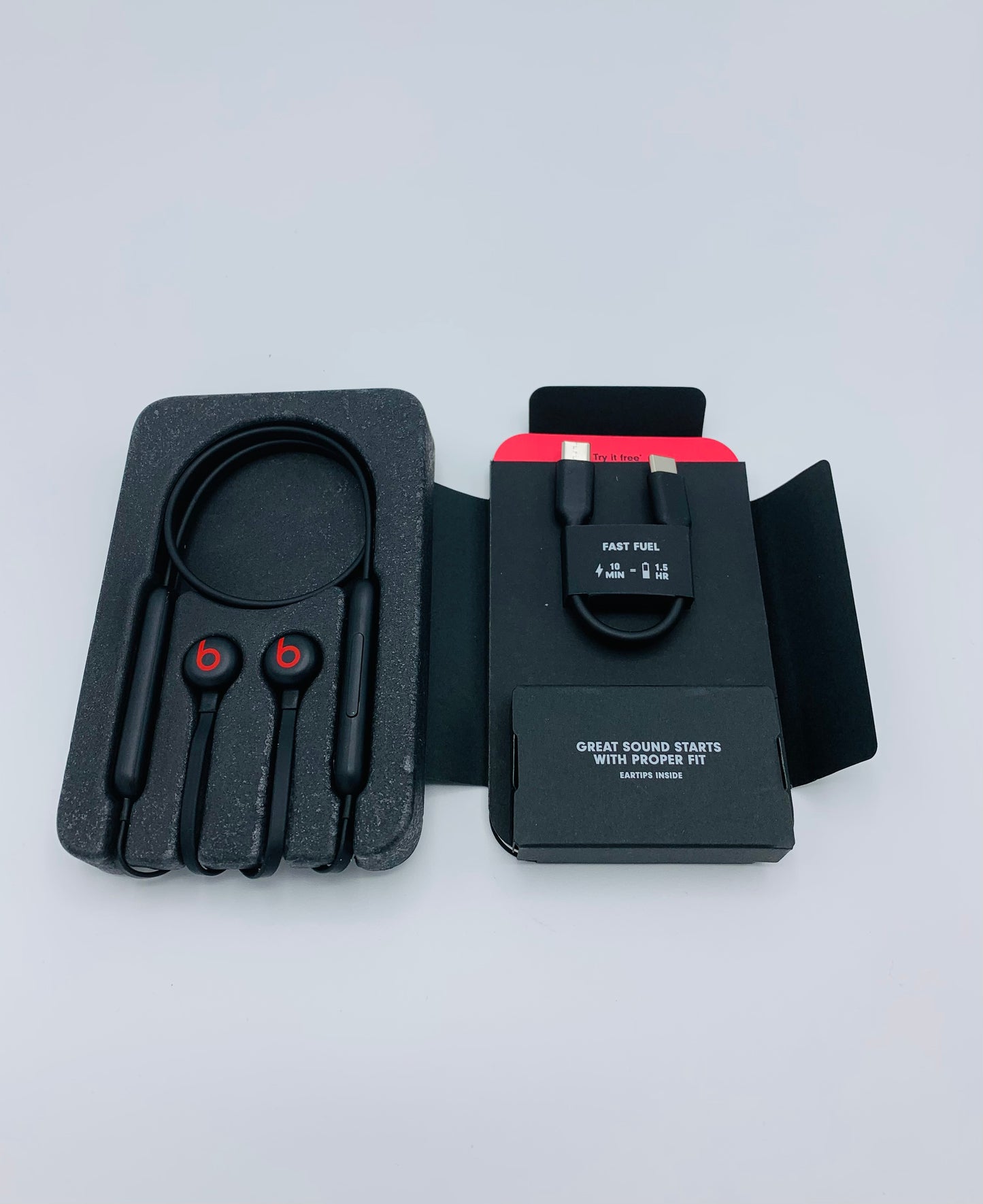 Beats Flex Wireless Earphones – Black (Model MYMC2LL/A)