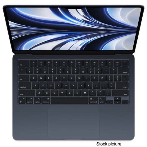 Apple MacBook Air 13” M2 – 16GB RAM, 256GB SSD – Midnight (A2681, MC7X4LL/A)